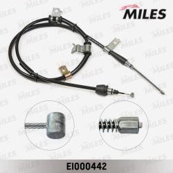 EI000442 Трос ручного тормоза HYUNDAI GETZ 02- 1590мм зад.лев.