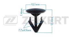 Клипса крепёжная Honda (миним. кол-во заказа 10 шт) be-2242