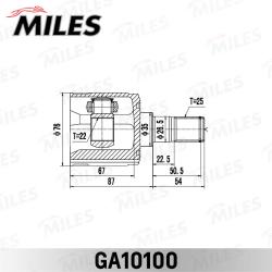 GA10100 ШРУС HYUNDAI ACCENT/VERNA 1999-внутр.