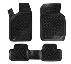 AIRLINE ACM-PS-12 Ковры для Лада 2108-099, ВАЗ 2113-15, 4 шт., выс. борт, ТЭП, черн.