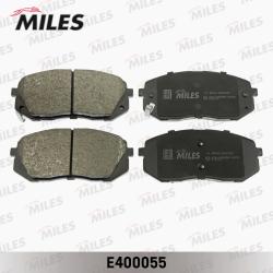 E400055 Колодки тормозные HYUNDAI IX35 10-/KIA SPORTAGE 10-/CARENS 02- пер. LowMetallic