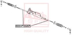 Тяга рулевая NISSAN PRIMERA P12 2002- 0222-p12ukp