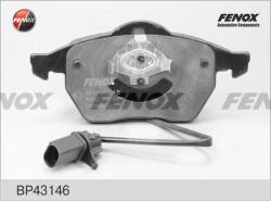 Колодки тормозные AUDI A4/A6/VOLKSWAGEN PASSAT 97> передние BP43146