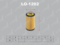 Фильтр масляный MB W202/203/210/211/220 2.4-6.0 LO-1202