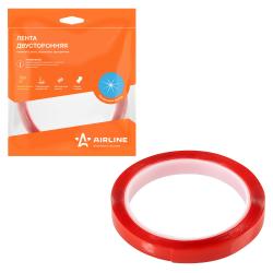 Лента двусторонняя клейкая (скотч), 12мм*3м, акриловая вспененная основа, прозрачная (ADS-A-05)