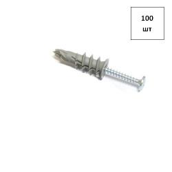 Дюбель д/гипсок. нейлон. (арт 566301) (T-Click) 100шт FORTLUFT sts031836