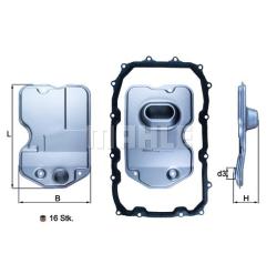 Фильтр гидравлический AUDI / PORSCHE / VW hx160kit