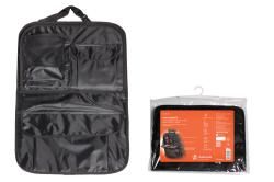 Органайзер на спинку переднего сиденья с откидным столиком (59*40*25см), черный (AO-BS-02)