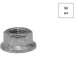 Гайка с фланцем М 16 кп 8.0 DIN 6923 оц. 50шт FORTLUFT sts027200