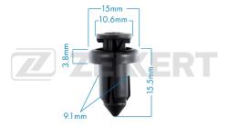 Клипса крепёжная Toyota (миним. кол-во заказа 10 шт) be-1066