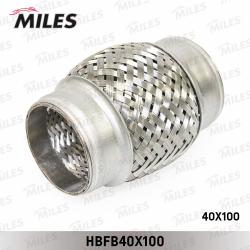 Труба гофрированная с внутренним плетением 40X100 HBFB40X100