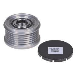 STARTVOLT SGP 1681 Шкив с обгонной муфтой генератора для автомобилей Land Rover Freelander II (06-) 2.2TDi/Ford Mondeo IV (07-) 2.0TDCi