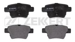 Колодки торм. диск. задн. Citroen C4 04- Peugeot 207 CC 07- 207 SW 07- 207/207+ 06- 307 00- BYD bs-1144