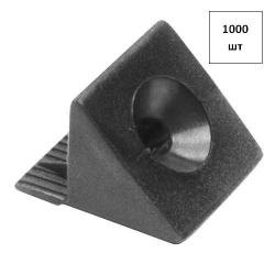 Уголок без выступа, RAL9010 белый 7708 1000шт FORTLUFT sts032574