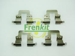 Комплект установочный тормозных колодок AUDI Q5 11-08->  A4 (B8 SERIES) 08-> 11-07->  A5 06-07->  A6 901766
