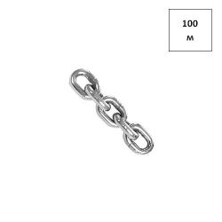 Цепь 2х12 DIN766 с коротким звеном A4 100м FORTLUFT sts030995