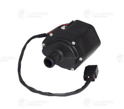 LUZAR LVE 0306 Кран отопителя электрический для автомобилей ГАЗель (2 патрубка) (бессальниковая конструкция)