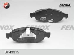 Колодки тормозные CHRYSLER SEBRING 2.0-2.7 01- /VOLGA SIBER 08- передние BP43315