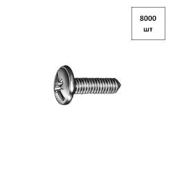 Винт 4х15 прессш. бронза с заходом 8000шт FORTLUFT sts029461