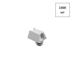 Стяжка KS с цапфой 10мм RAL9010 белый 1000шт FORTLUFT sts027899