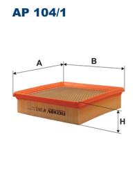 Фильтр воздушный HONDA CR-V/CIVIC/HR-V 1.5-2.0 95- AP 104/1