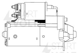 Стартер для а/м Volvo XC90 (02-) 2.5T/S60 I (00-) 2.4i 1,4кВт (LSt 1017)