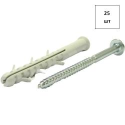 Дюбель распорный APS/V 10х100 AM (антиванд.) нейл. 25шт FORTLUFT sts030579