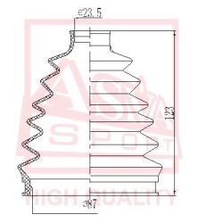 Шрус наружный 26x62x27 KIA KIA SPORTAGE NEWHYUNDAI TUCSON ka-ns2a48