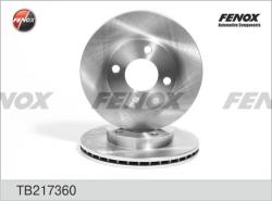 Диск тормозной AUDI 80 86-91/90 87-91/100 77-91 передний вент. TB217360