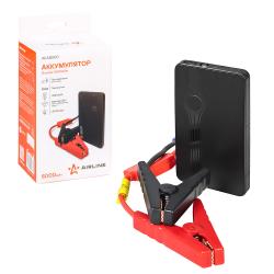 Аккумулятор пусковой (Booster) 8000мАч, 350А, 12.4V, пуск ДВС 2.0d, USB 5V/2A (AEAB000)