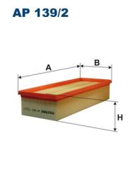Фильтр воздушный VAG A3/G5/TOURAN 1.9-2.0TDI AP 139/2