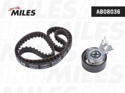 AB08036 Комплект ремня ГРМ PEUGEOT 306/207/PARTNER/CITROEN C2/C3 1.4