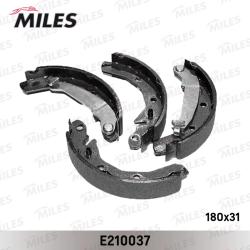E210037 Колодки торм.бар.CHEVROLET SPARK 0.8-1.0 05-/DAEWOO MATIZ 0.8-1.0 98-
