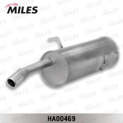 HA00469 Глушитель Peugeot 206 (98-) Hatchback