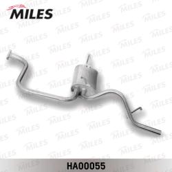 HA00055 Глушитель DAEWOO MATIZ 0.8/1.0 00- алюминизированный