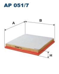 Фильтр воздушный OPEL ASTRA J 1.4T/1.6T AP 051/7