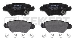 Колодки торм. диск. задн. Opel Astra G 98- Astra H 07- Corsa C 03- Zafira A 99- bs-2366