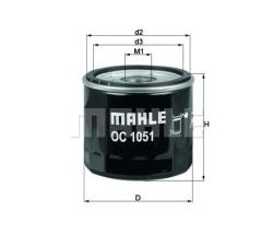 Заменено на xml-OC1051A Фильтр масляный oc1051