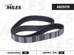 AB26110 Ремень ГРМ MITSUBISHI L200 2.4 96- /SPACE GEAR 2.4 95-00 (124X29)
