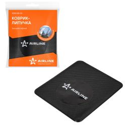 Коврик липучка чёрный большой 138*160 мм (ASM-BB-03)