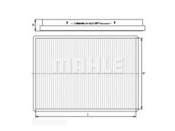 Фильтр салонный la44