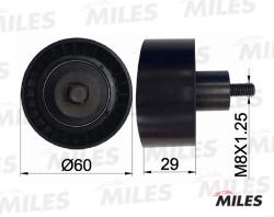 AG02030 Ролик ремня ГРМ FORD MONDEO/FOCUS 1.6-2.0 -04