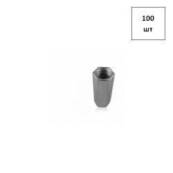 Гайка удлиненная М10 DIN 6334 А2 100шт FORTLUFT sts019237