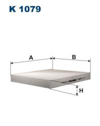 Фильтр салона VAG A1/IBIZA/FABIA/ROOMSTER/POLO K 1079