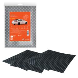 AIRLINE ACM-LA-02 Коврики автомобильные влаговпитывающие 50*38см 2шт.+ 25*38см-2шт.