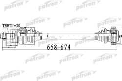 PDS0480 Полуось