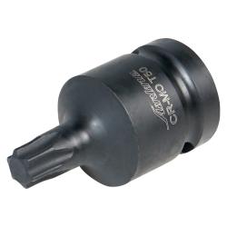 Головка ударная торцевая 1/2"DR внешний TORX T50, L=45мм (ATAS055)