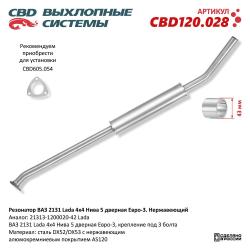 Резонатор CBD120.028