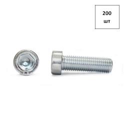 Винт 8х16 кп 8.8 DIN 6912 с цил низ. гол. оц. полн. р. 200шт FORTLUFT sts017535