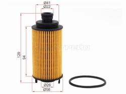 Фильтр масляный (картридж) EXEED TXL F4J16 19-/CHERY TIGGO 8PRO 1.6 21-